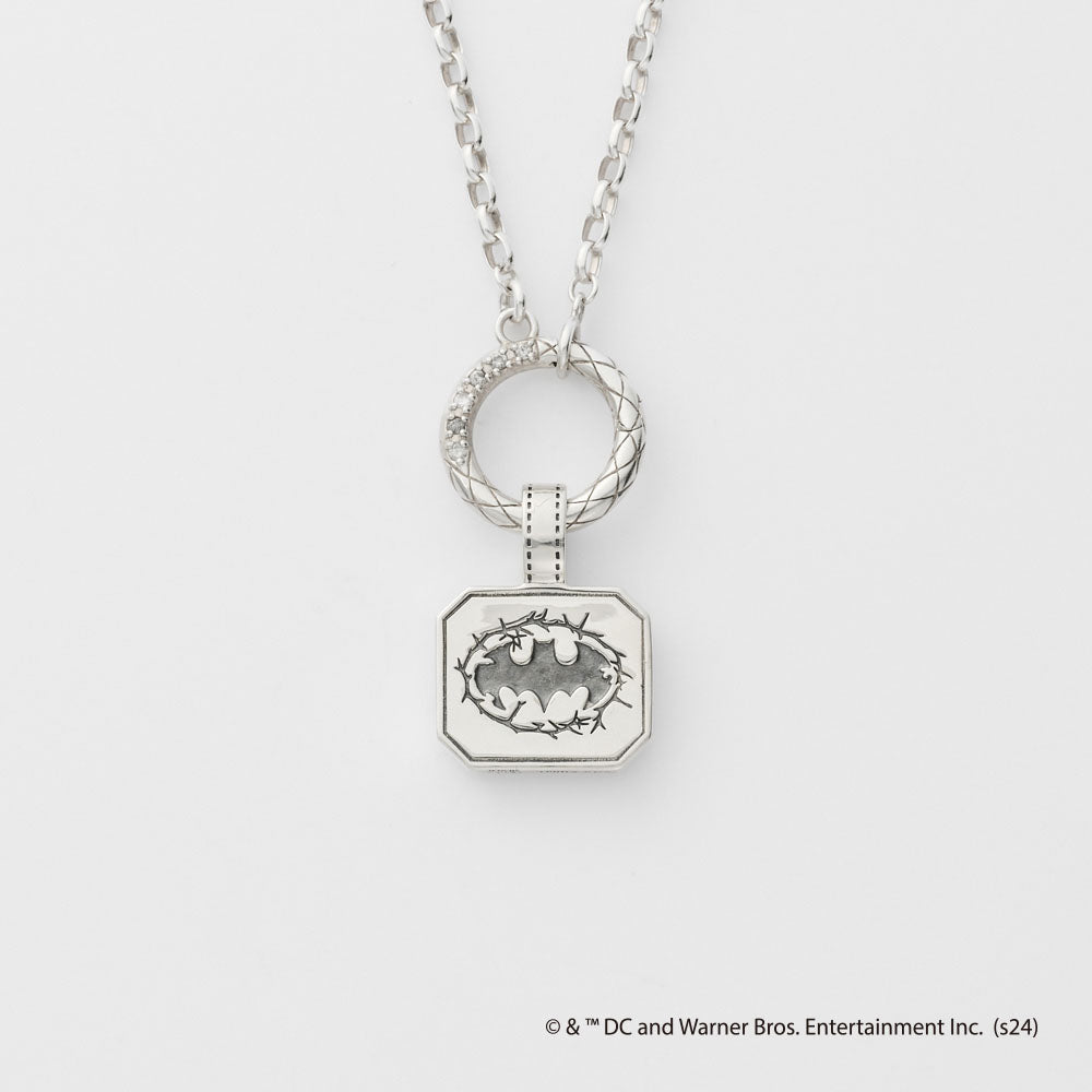 <Batman Collaboration> Silver Lapis Lazuli Charm