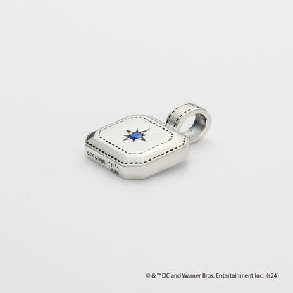 <Batman Collaboration> Silver Lapis Lazuli Charm