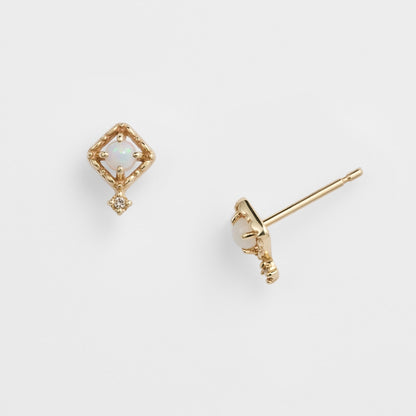 K10 Opal Earrings