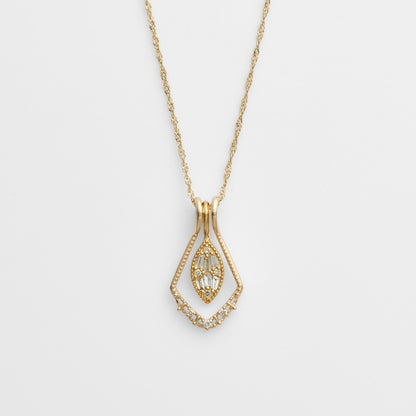 K10 Diamond Charm