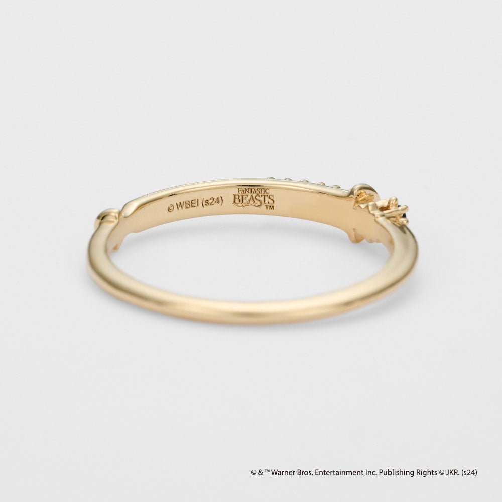 <Fantastic Beasts Collaboration> K10 Sapphire Ring