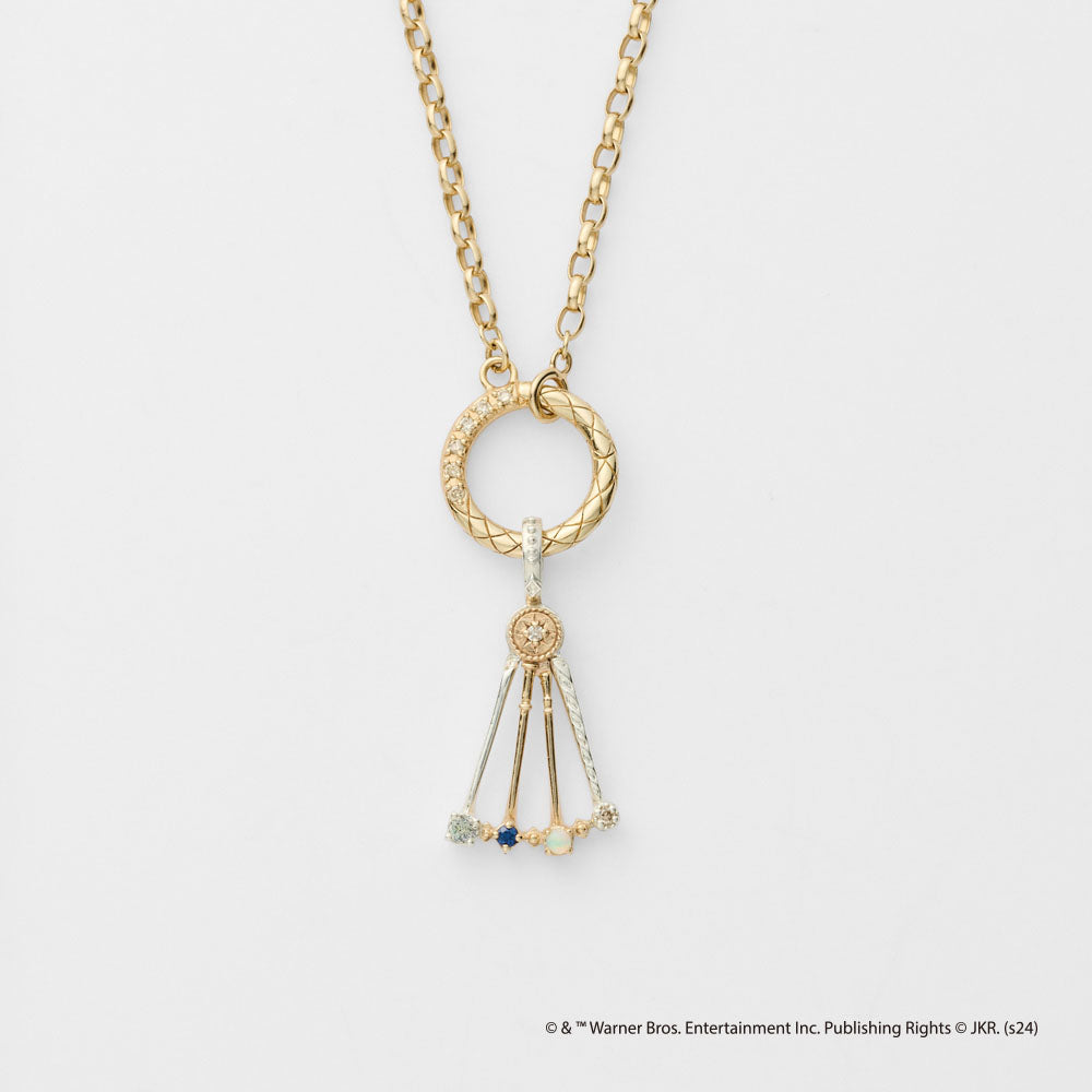 <Fantastic Beasts Collaboration> Silver/K5 Multi-Stone Charm