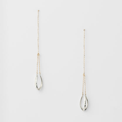 K10/Silver Earrings