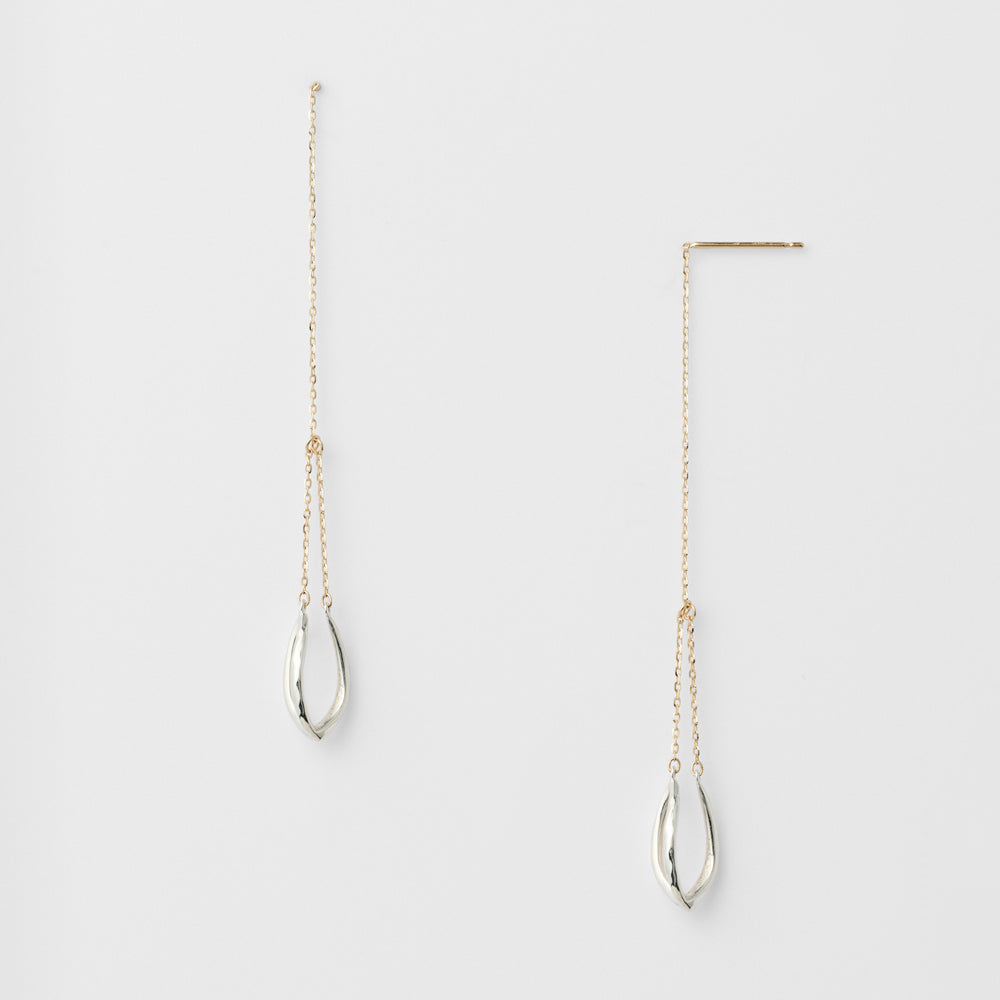 K10/Silver Earrings