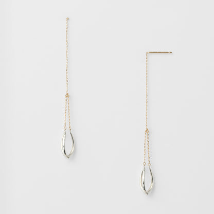 K10/Silver Earrings