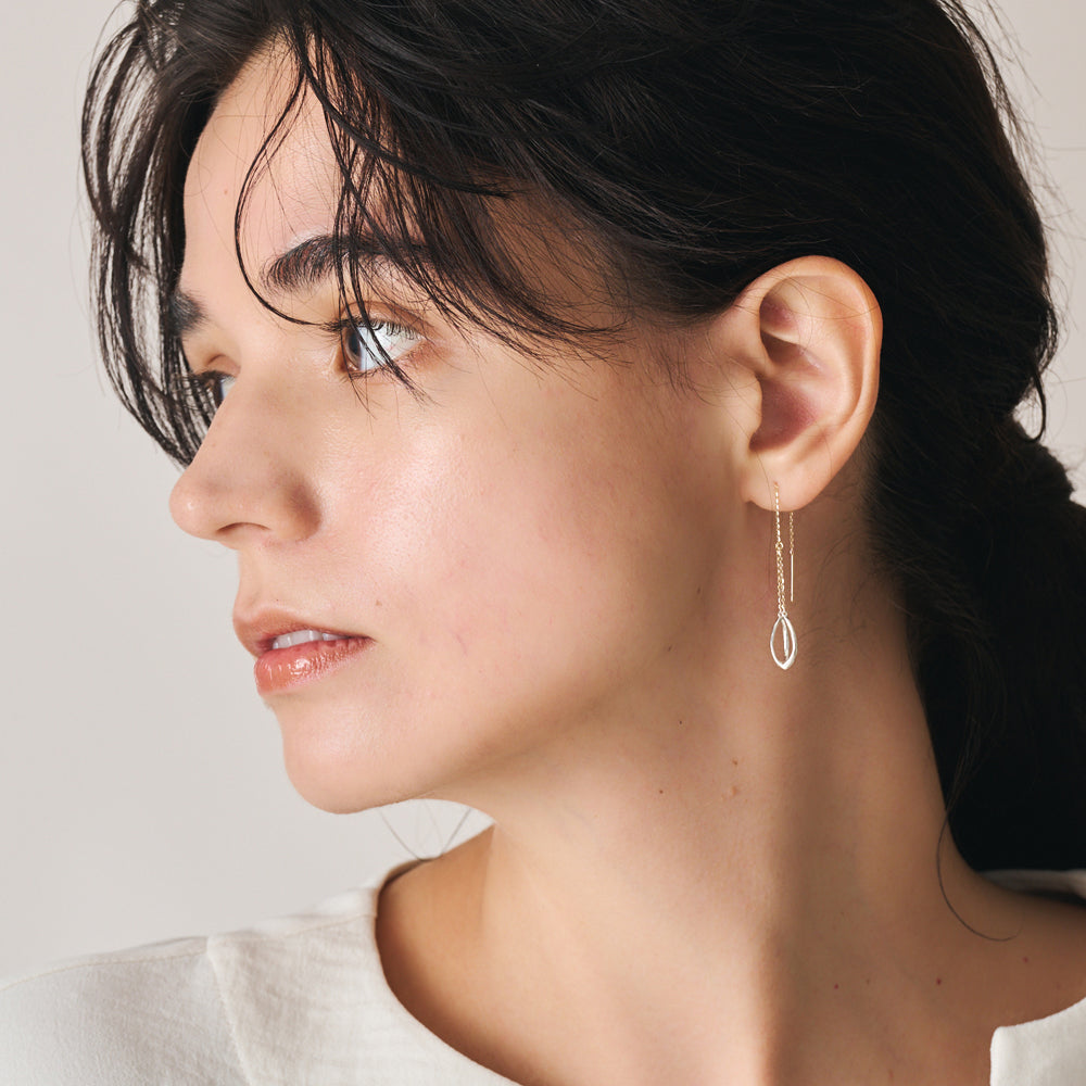 K10/Silver Earrings