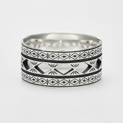 <June Birthstone> Silver Pearl Ring