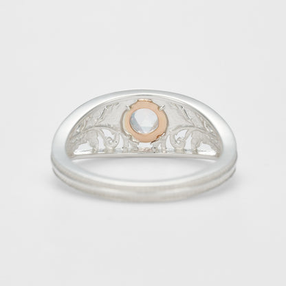Silver Labradorite Ring