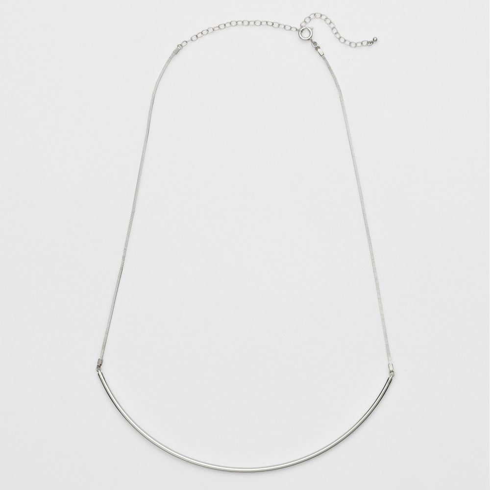 Silver Choker Necklace