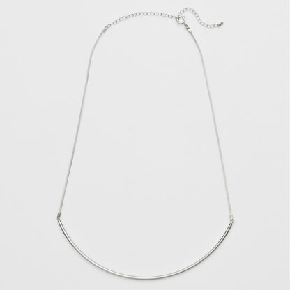 Silver Choker Necklace