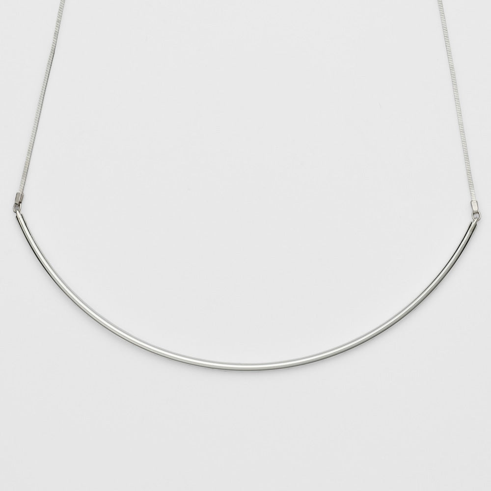 Silver Choker Necklace