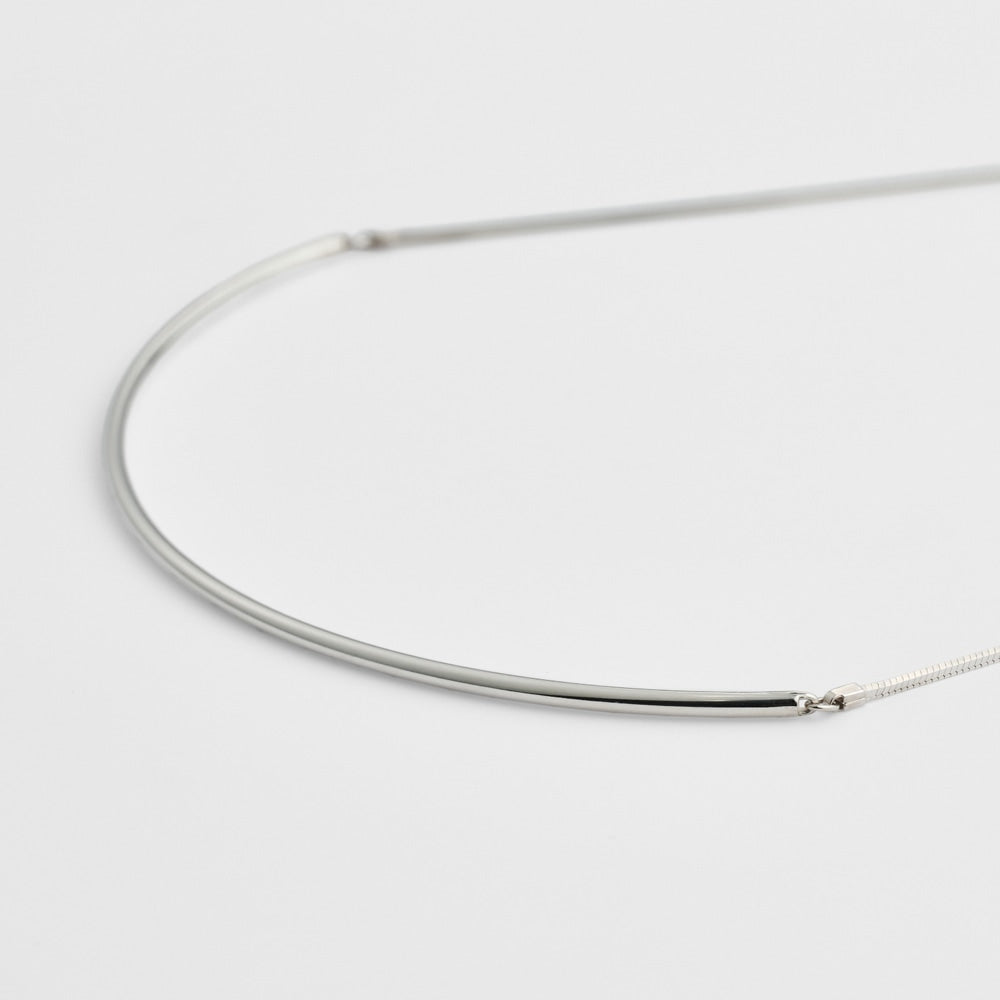 Silver Choker Necklace
