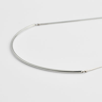 Silver Choker Necklace