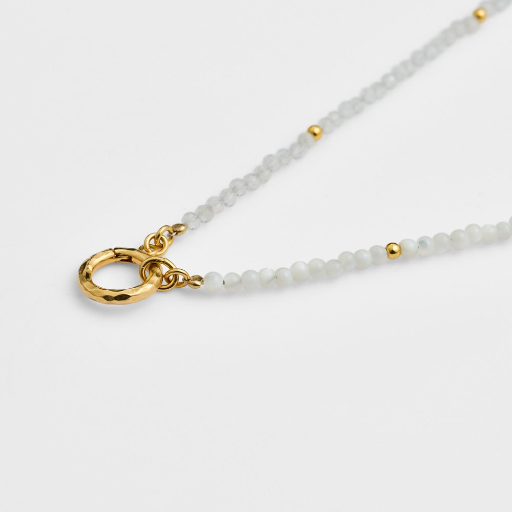 Gold Multi-Stone Necklace