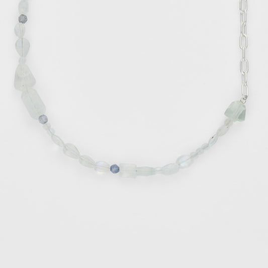Silver Multi-Stone Necklace
