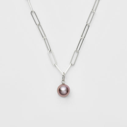 Silver Pearl Necklace