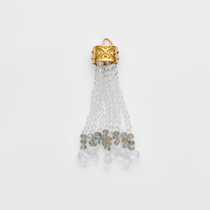 Gold Multi-Stone Charm