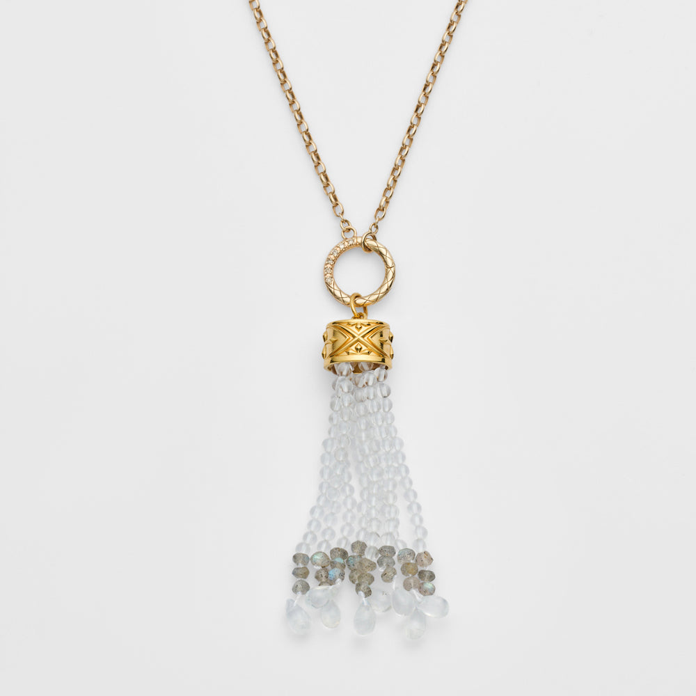 Gold Multi-Stone Charm