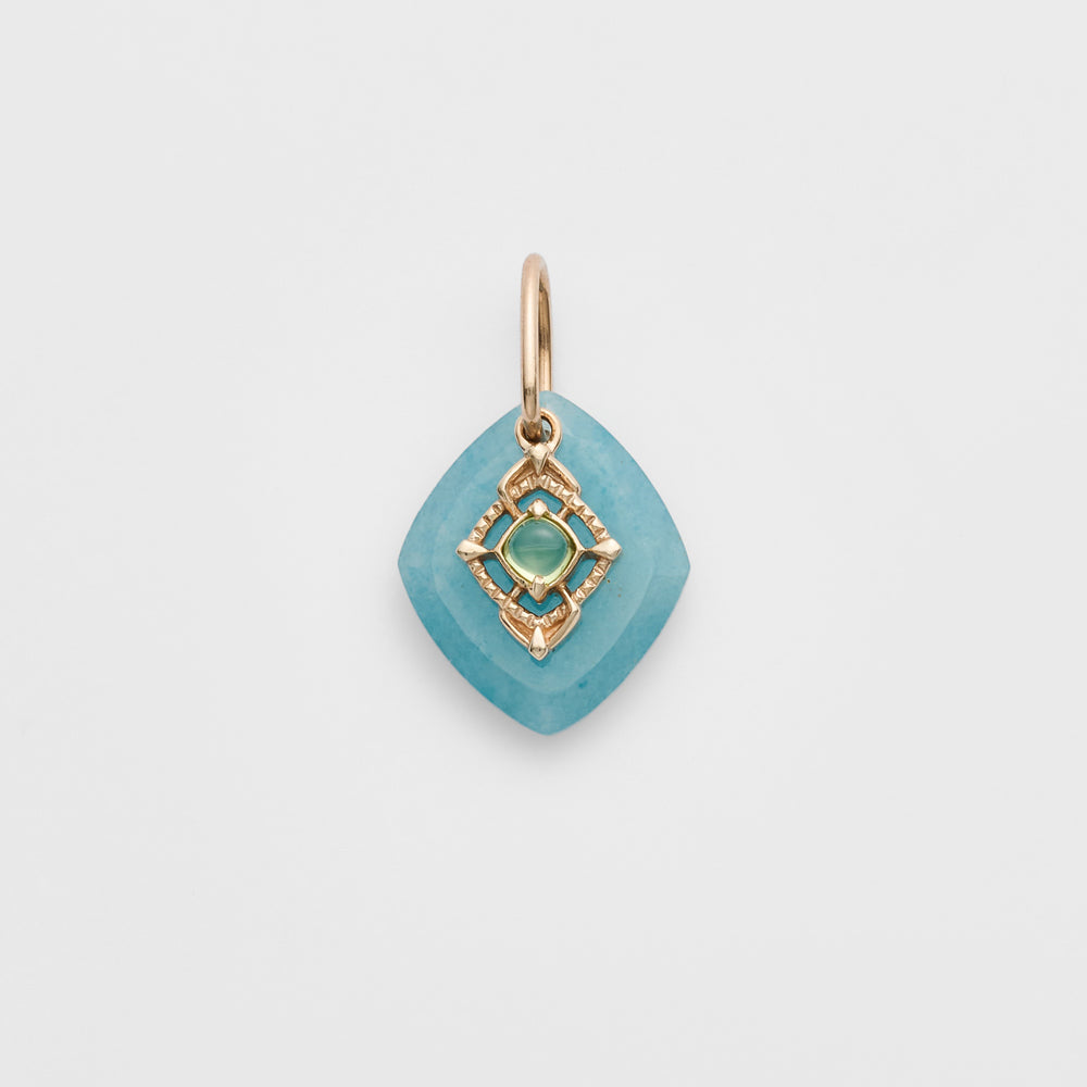 K5 Quartz Charm