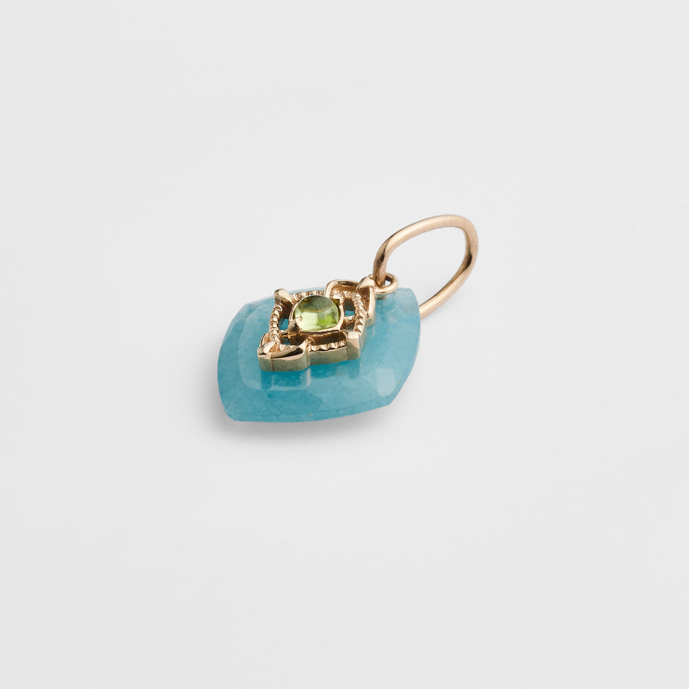K5 Quartz Charm