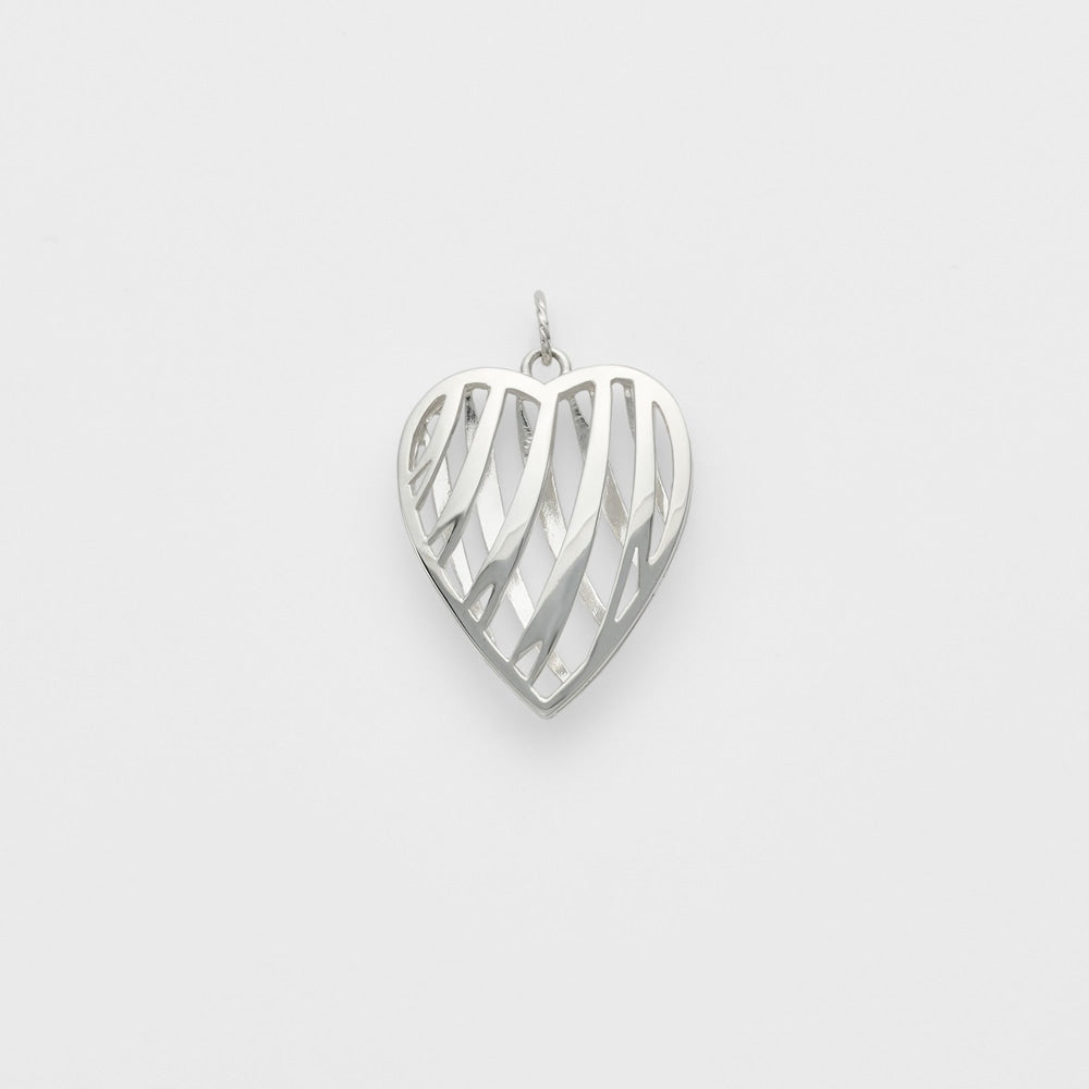 Silver Heart Charm