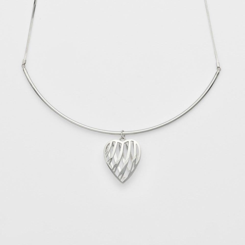 Silver Heart Charm