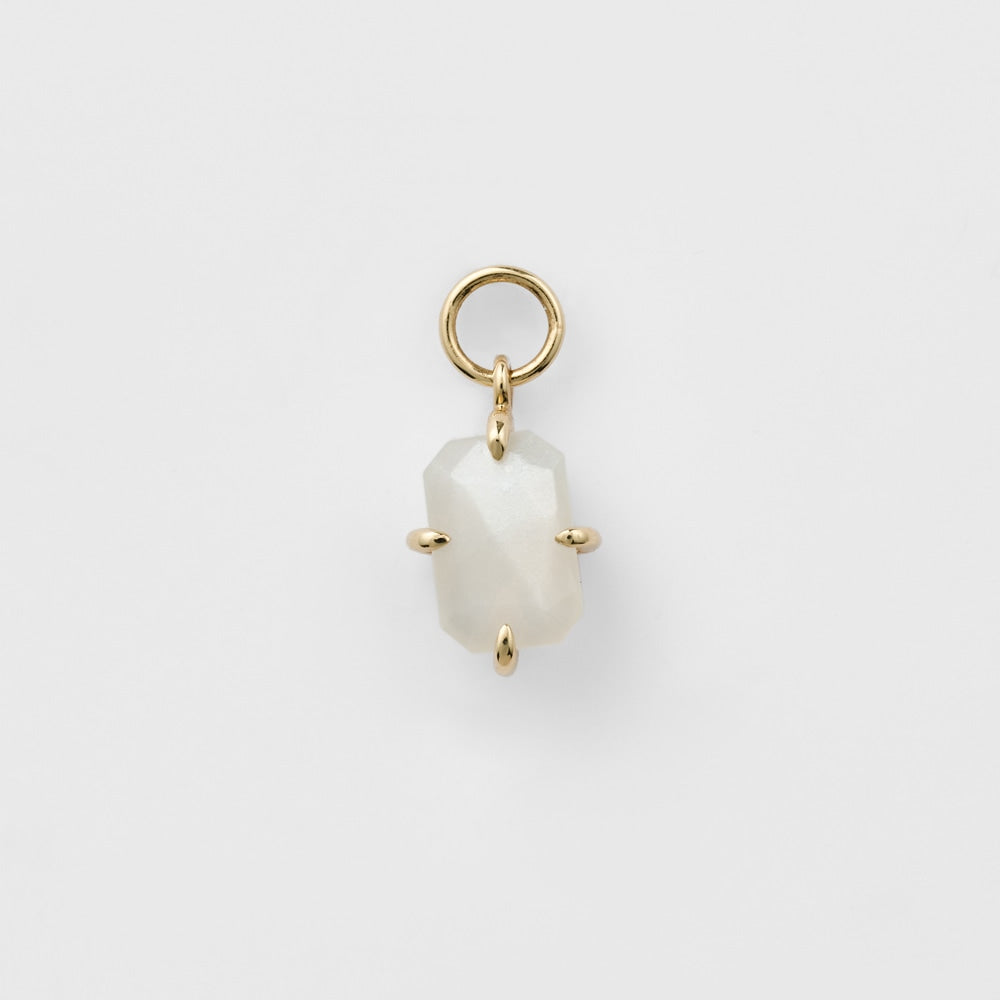 K10 Moonstone Earring Charm (Single Earring)