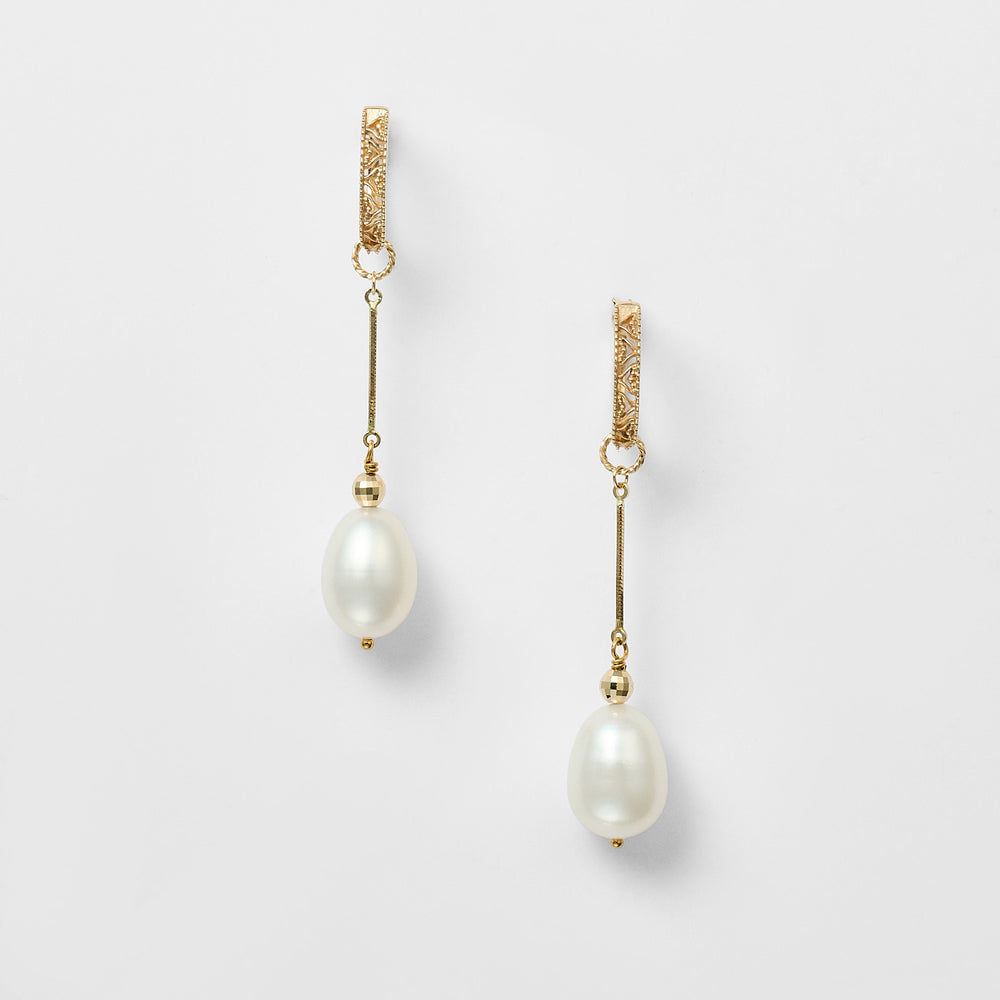 K10 Pearl Earring Charm