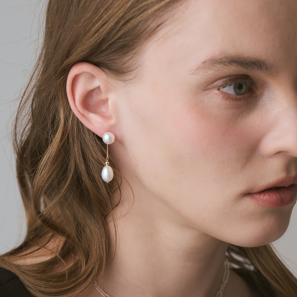 K10 Pearl Earring Charm