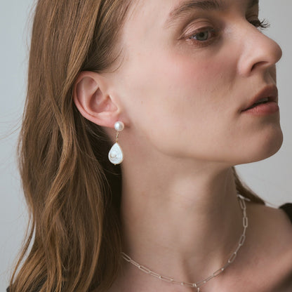 K10 Pearl Earring Charm