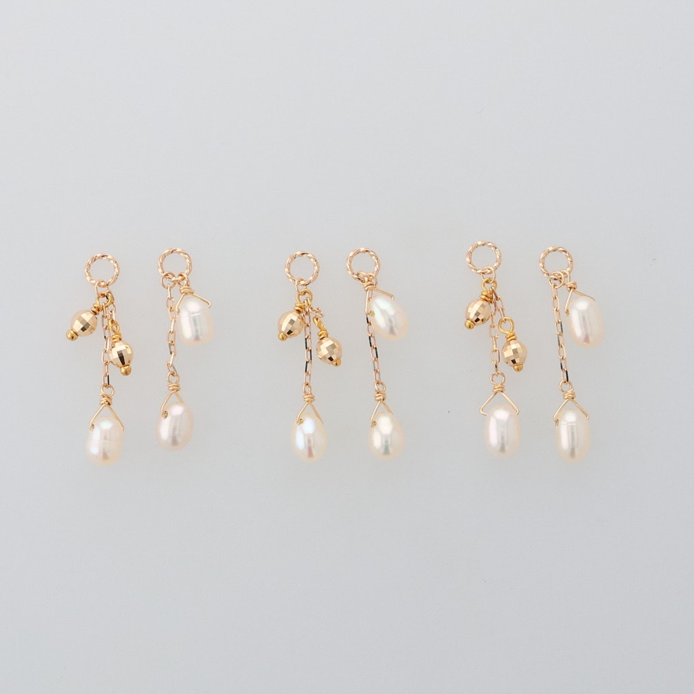 K10 Pearl Earring Charm