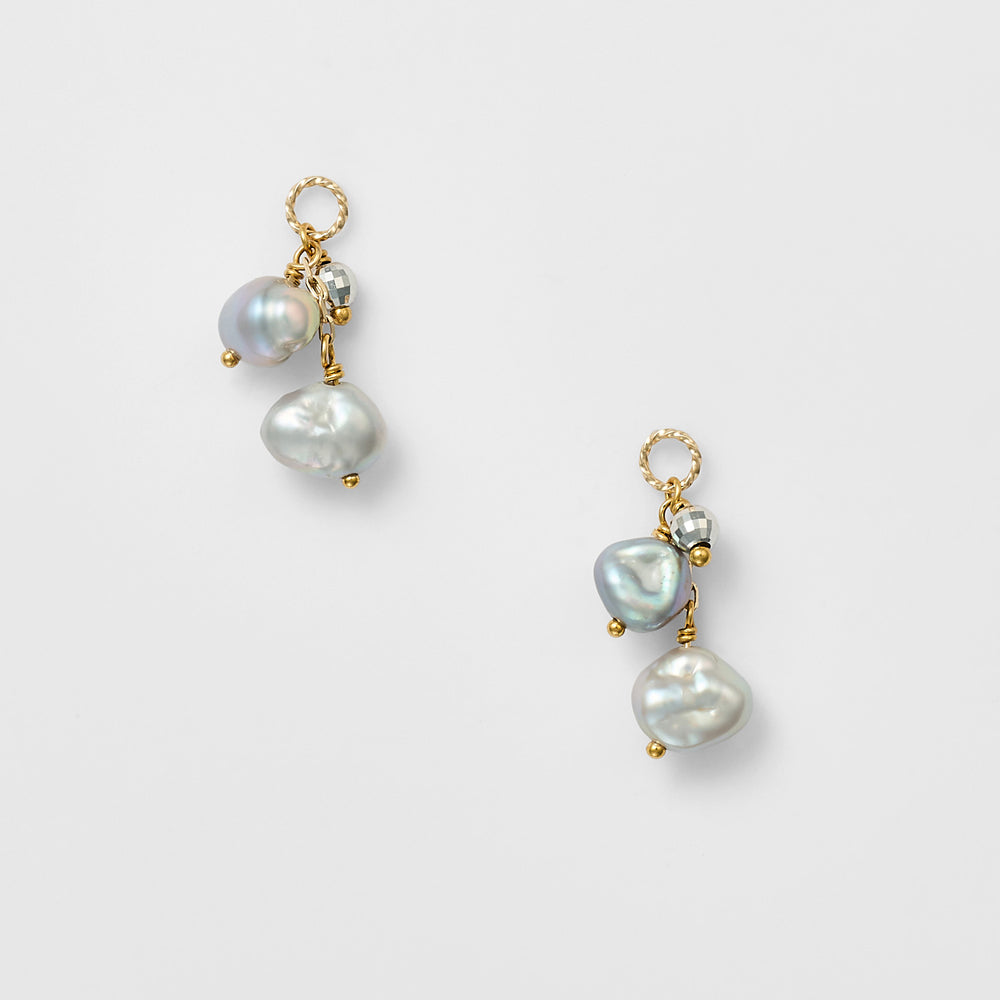 K10 Pearl Earring Charm