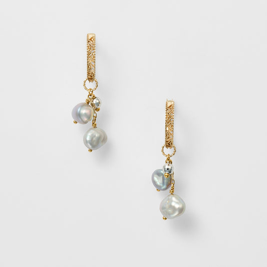 K10 Pearl Earring Charm