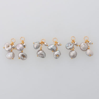 K10 Pearl Earring Charm