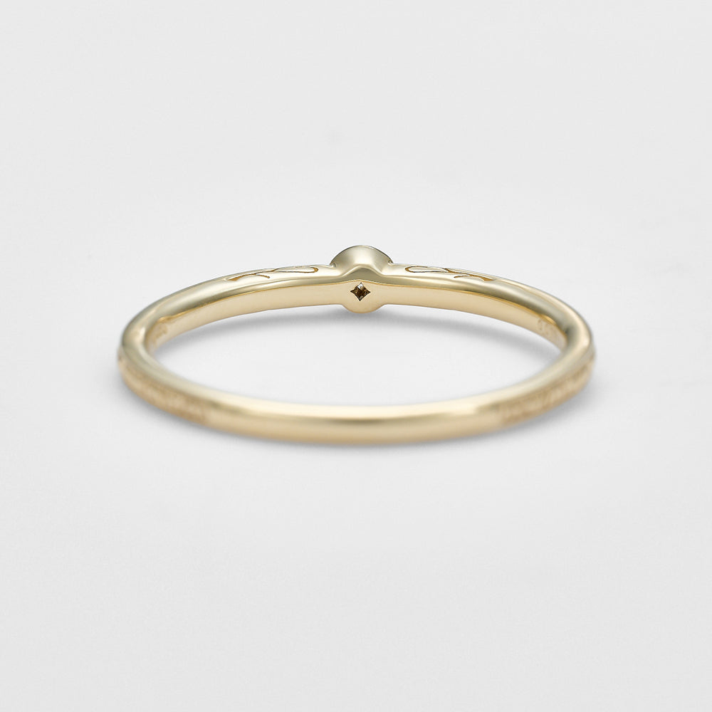 K10 Brown Diamond Ring
