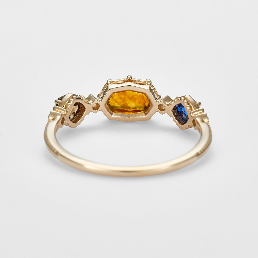 K5 Multi-Stone Ring