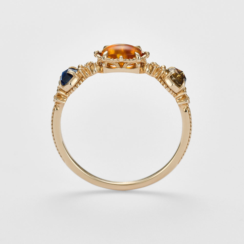 K5 Multi-Stone Ring