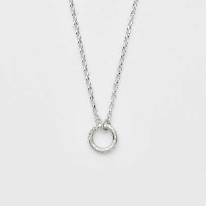Silver Diamond Necklace