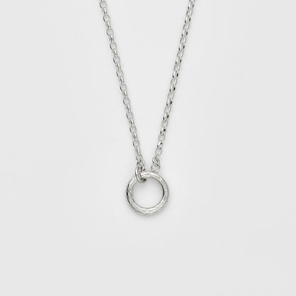 Silver Diamond Necklace