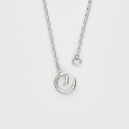 Silver Diamond Necklace