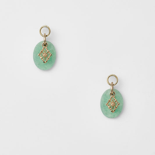 K5 Aventurine Earring Charm