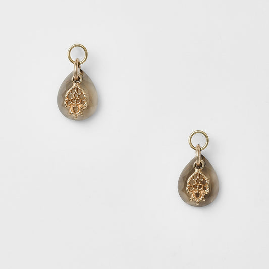 K5 Smoky Quartz Earring Charm