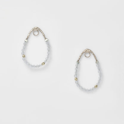 Gold Feldspar Earring Charms