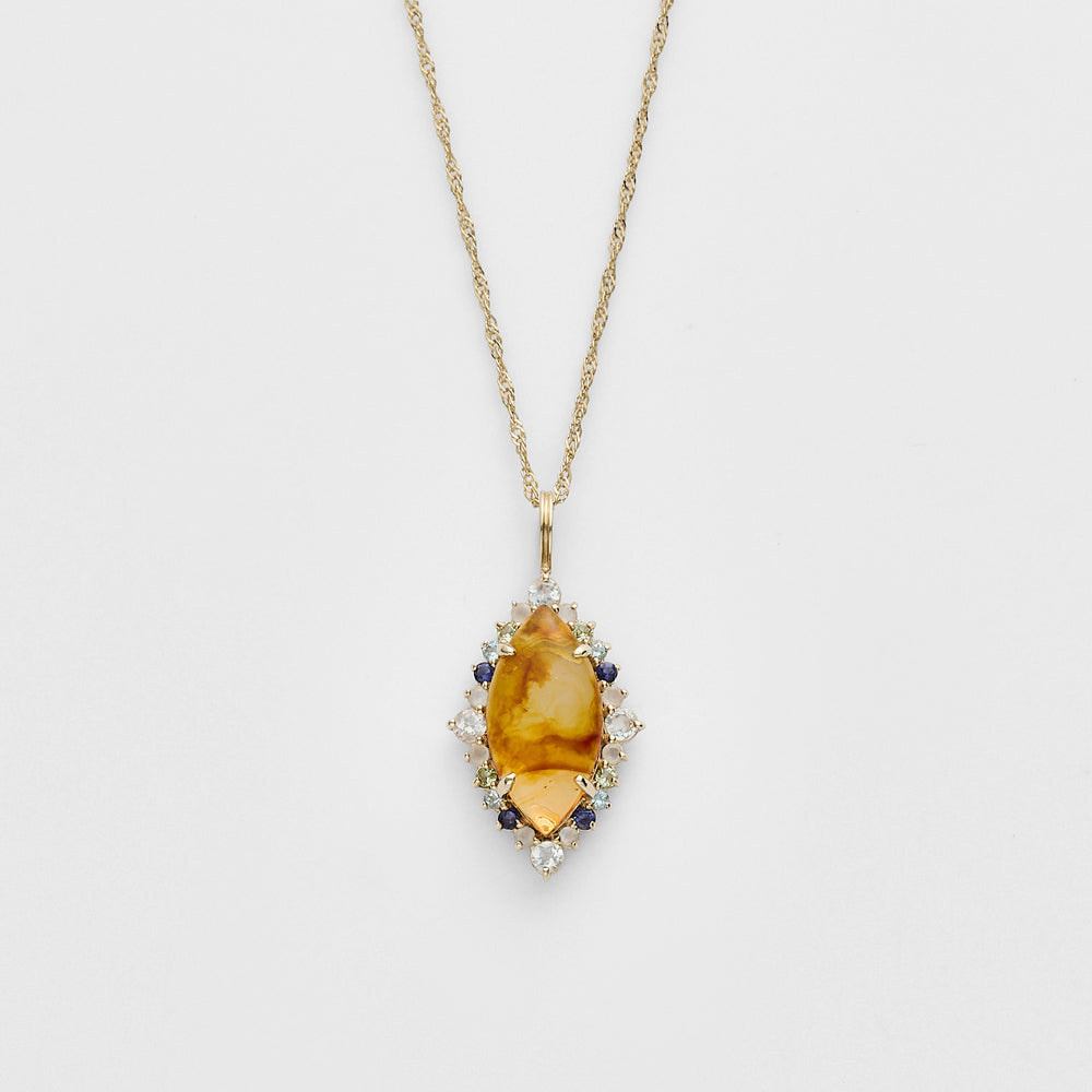 K10 Multi-Stone Charm