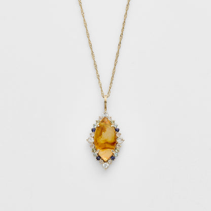 K10 Multi-Stone Charm