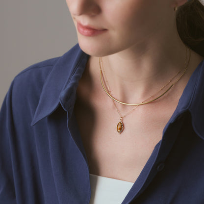 K10 Multi-Stone Charm