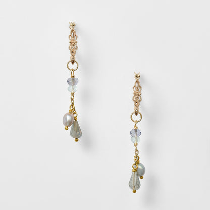 Gold Multi-Stone Earring Charms