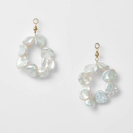 K10 Freshwater Pearl Earring Charm