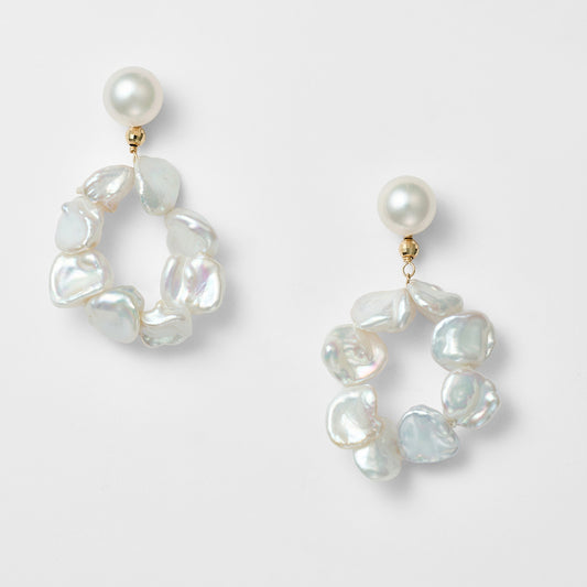 K10 Freshwater Pearl Earring Charm