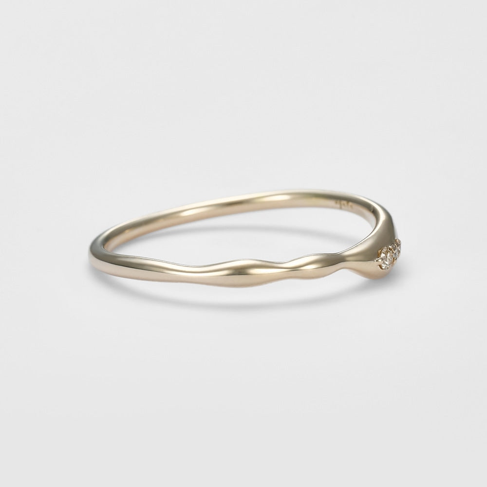 K10 Diamond Ring